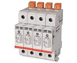 AC Surge Protector SPD I2R DIN-Rail 3 kA Surge Counter