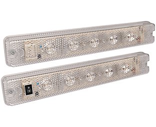 dos barras de luces de panel 855L