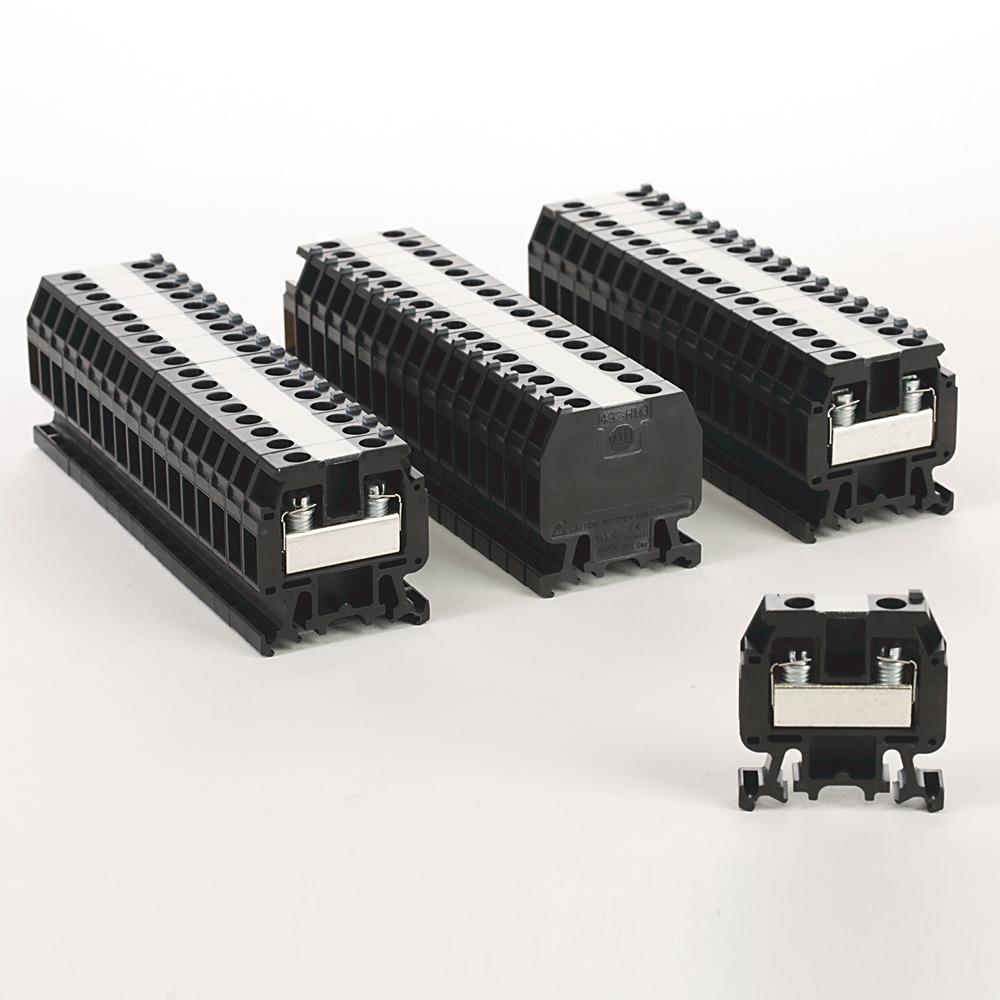 1492-HM3BL TERM BLCK Multi-Rail MTD 1P 30A BLK product image