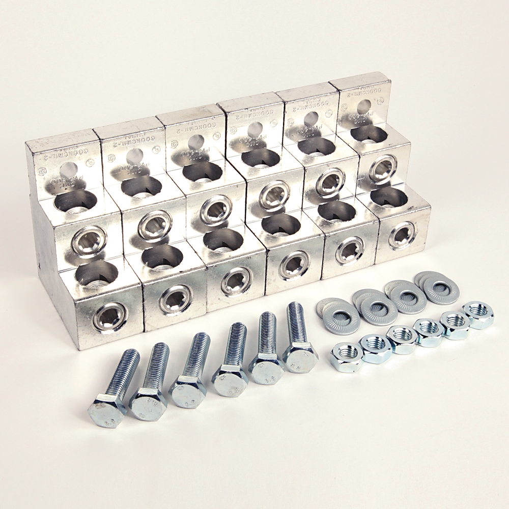 Terminal Lugs, 2X600 Mcm, Kit