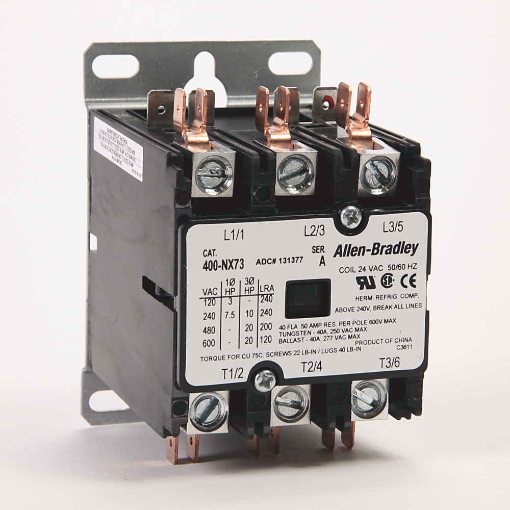 Product image for Contactor definite purpose