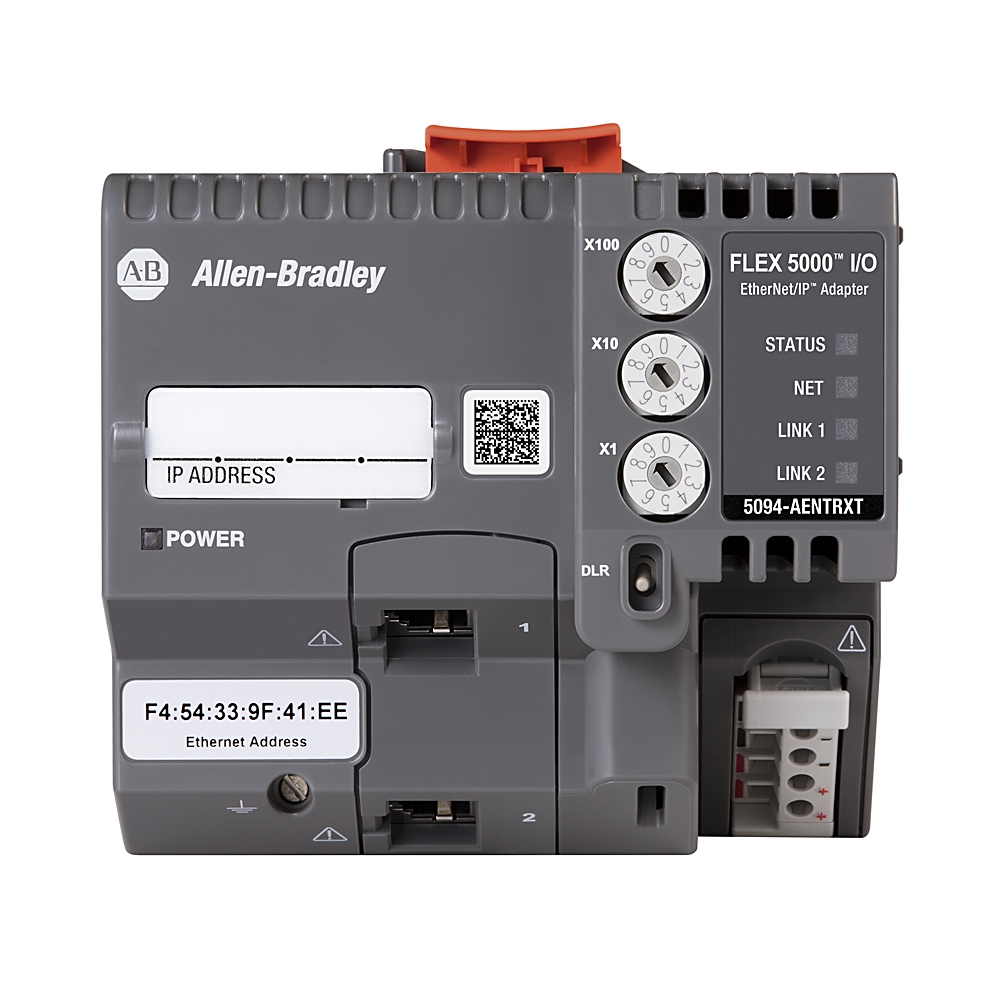 Product image for Allen-Bradley 5094-AENTRXT 5094XT Ethernet Adapter 8 Modules RJ45