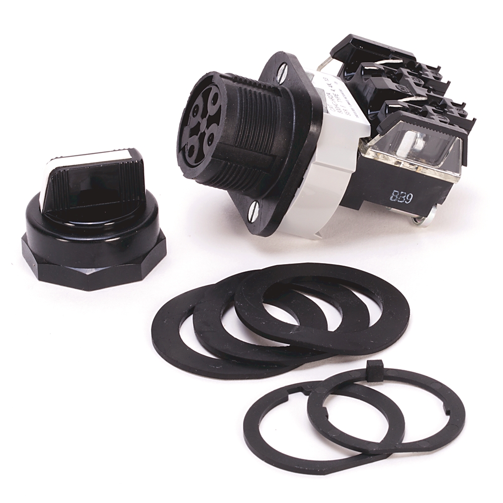 Product image for A-B 800HC-HRX2B 30mm Selector Switc