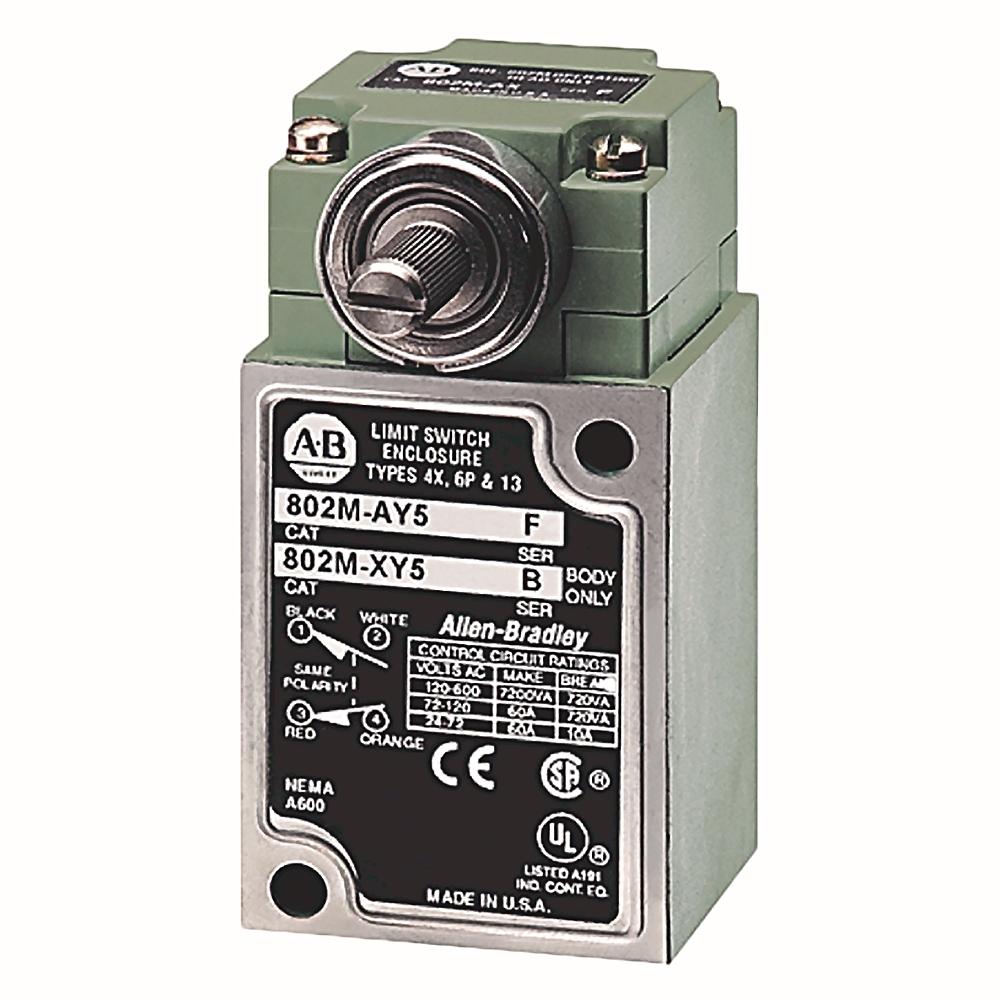 802M Factory Sealed Limit Switches | Rockwell Automation | US